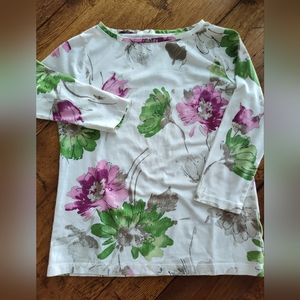 Talbot's Women's Petite 3/4 Sleeve Pullover Top